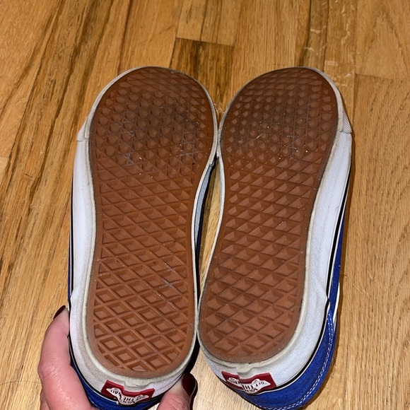 Mens dazzling blue old school vans size 9 - Picture 4 of 5